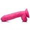 Pop Peckers 8.25" Dildo Pink - Фаллоимитатор, 22,8 см (розовый)
