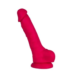 Alive Adam Pink L - фаллоимитатор двухслойный, 21х4 см (розовый)