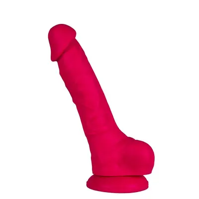 Alive Adam Pink L - фаллоимитатор двухслойный, 21х4 см (розовый)