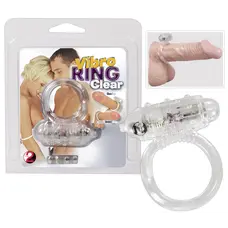 Vibro Ring Clear - віброкільце, 6х3 см (прозорий)