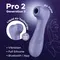 Satisfyer - Pro 2 Generation 3 Connect App - Вакуумний смарт стимулятор для клитора с вибрацией и Liquid Air (фиолетовый)