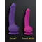 Gvibe Greal 2 - Супер реалистичный вибратор из Bioskin, 15х4 см (фиолетовый)