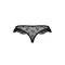 Passion Exclusive - Donia Thong - Трусики з оборками, XXL/XXXL (чорні)