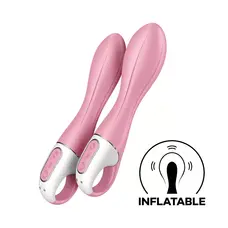 Satisfyer Air Pump Vibrator 2 - Надувной вибратор для оргазма, 20.9х3.8 см (розовый)
