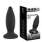 Orion Black Velvets Rechargeable Plug Small - силіконова анальна пробка з вібрацією, 11х3.3 см (чорний)