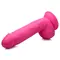 Pop Peckers 8.25" Dildo Pink - Фаллоимитатор, 22,8 см (розовый)