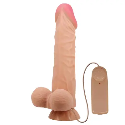 Вибратор Baile Sliding Skin Sadik 9,4''
