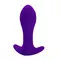 LyBaile Pretty Love Morton Plug Blue - Анальная пробка с вибрацией, 10,4х3,4 см (синий)