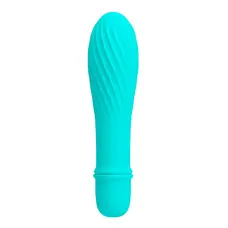 Pretty Love Solomon Vibrator Blue - Класичний вібратор, 12,3 х2.3см