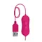 OMG #Fun Vibrating Bullet - яркое виброяйцо с 20 режимами вибрации, 7.6х2.2 см