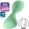 Satisfyer Trendsetter - Анальна смарт-пробка, 11.2х5 см (зелена)
