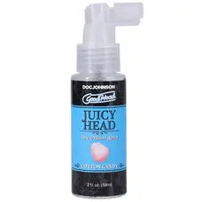 Doc Johnson Goodhead Juicy Head Dry Mouth Spray спрей від сухості у роті для орального сексу зі смаком цукрової вати, 59 мл