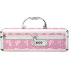 Powerbullet - Lockable Vibrator Case Pink - кейс для зберігання секс-іграшок з кодовим замком (рожевий)