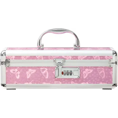 Powerbullet - Lockable Vibrator Case Pink - кейс для хранения секс-игрушек с кодовым замком (розовый)