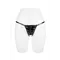 Fashion Secret Angela Black - трусики-стринги с доступом, S-L (чёрный) Fashion Secret Angela Black - трусики-стринги с доступом, S-L (чёрный)
