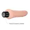 LoveToy Real Softee Vibrator Flesh 9" - Довгий реалістичний вібратор, 23х3.8 см