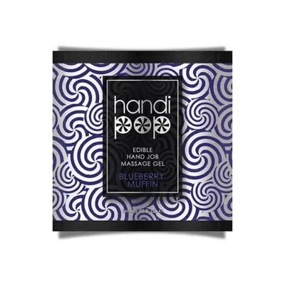 Вкусовой гель для орально-мануальных ласк Sensuva Handipop Blueberry Muffin, 6 мл (маффин с черникой)