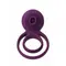 Svakom Tammy Vibrating Ring Violet - подвійне віброкільце, 8х2.8 см (фіолетовий)