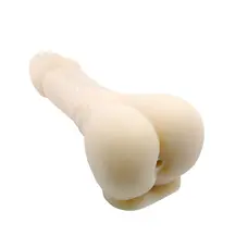 Real Body Two In One - насадка на член - мастурбатор 2-в-1, 20х4 см