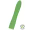 Fuck Green Vegan Vibrator - Вибратор, 17 см (зеленый)