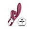 Satisfyer Touch Me Red - Вібратор-кролик (червоний)