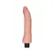 LoveToy Real Softee Vibrator Flesh 9" - Довгий реалістичний вібратор, 23х3.8 см