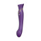 Zalo Queen G-Spot Pulse Wave Vibe - Премиальный вибратор для точки G с функцией нагрева, 21,5х3,5 см (фиолетовый)