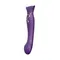Zalo Queen G-Spot Pulse Wave Vibe - Премиальный вибратор для точки G с функцией нагрева, 21,5х3,5 см (фиолетовый)