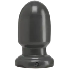 Doc Johnson American Bombshell - Shell Shock S Gun Metal, анальна пробка для фістингу, 15.2х7.4 см