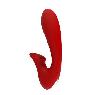 Dream Toys Red Revolution Iris - Вібромасажер, 15 см (червоний)