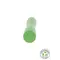 Fuck Green Vegan Vibrator - Вибратор, 17 см (зеленый)