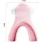 LyBaile Pretty Love Elsa Mouth Stimulator Light Pink - Вибратор для оральных ласк, 7.5х5.3 см (розовый)