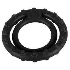 Steely Cockring Black эрекционные кольца на пенис и мошонку, 2.4 см и 3.7 см