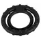 Steely Cockring Black ерекційні кільця на пеніс та мошонку, 2.4 см та 3.7 см