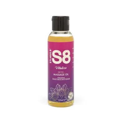 Stimul8 Massage Oil - Масажна олія, 125 мл (оманський лайм і імбир)
