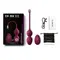 Dorcel Love Balls - Вагінальні кульки з вібрацією, 3.5 см (слива)