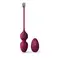 Dorcel Love Balls - Вагінальні кульки з вібрацією, 3.5 см (слива)