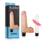 LoveToy Real Feel Vibrator 14 Flesh 7'' - Реалістичний вібратор, 15 см (тілесний)