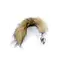 Boss Fox TAIL Brown XL - Анальна пробка з хвостом, 6,5х2,7 см (коричневий)