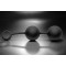 Tom of Finland Weighted Anal Balls - Большие анальные шарики, 24х5.7 см (чёрный)