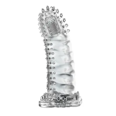 LyBaile Brave Man Penis Sleeve - Насадка на пенис, 14х4.2 см (прозрачный)