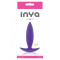 Ns Novelties Inya Spades Small анальная пробка, 10х2.5 см (фиолетовый)