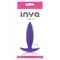 Ns Novelties Inya Spades Small анальная пробка, 10х2.5 см (фиолетовый)
