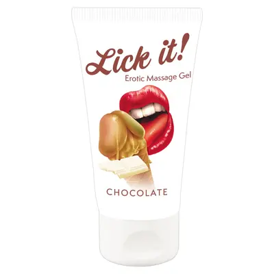 Lick It! Chocolate - Масажний гель, 50 мл