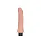 LoveToy Real Softee Vibrator Flesh 9" - Довгий реалістичний вібратор, 23х3.8 см