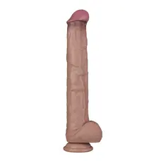 Фаллоимитатор Dual Layered Bendable 14.5'', 37.5 см