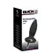 Orion Black Velvets Rechargeable Plug Small - силіконова анальна пробка з вібрацією, 11х3.3 см (чорний)