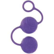 California Exotic Posh Silicone O Balls - Вагінальні кульки, 17,7 см (фіолетовий)