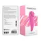 FeelzToys - FemmeGasm Tapping & Tickling Vibrator - Пульсатор для клитора плюс вибратор, 14х5 см., (розовый)