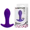 LyBaile Pretty Love Morton Plug Blue - Анальная пробка с вибрацией, 10,4х3,4 см (синий)
